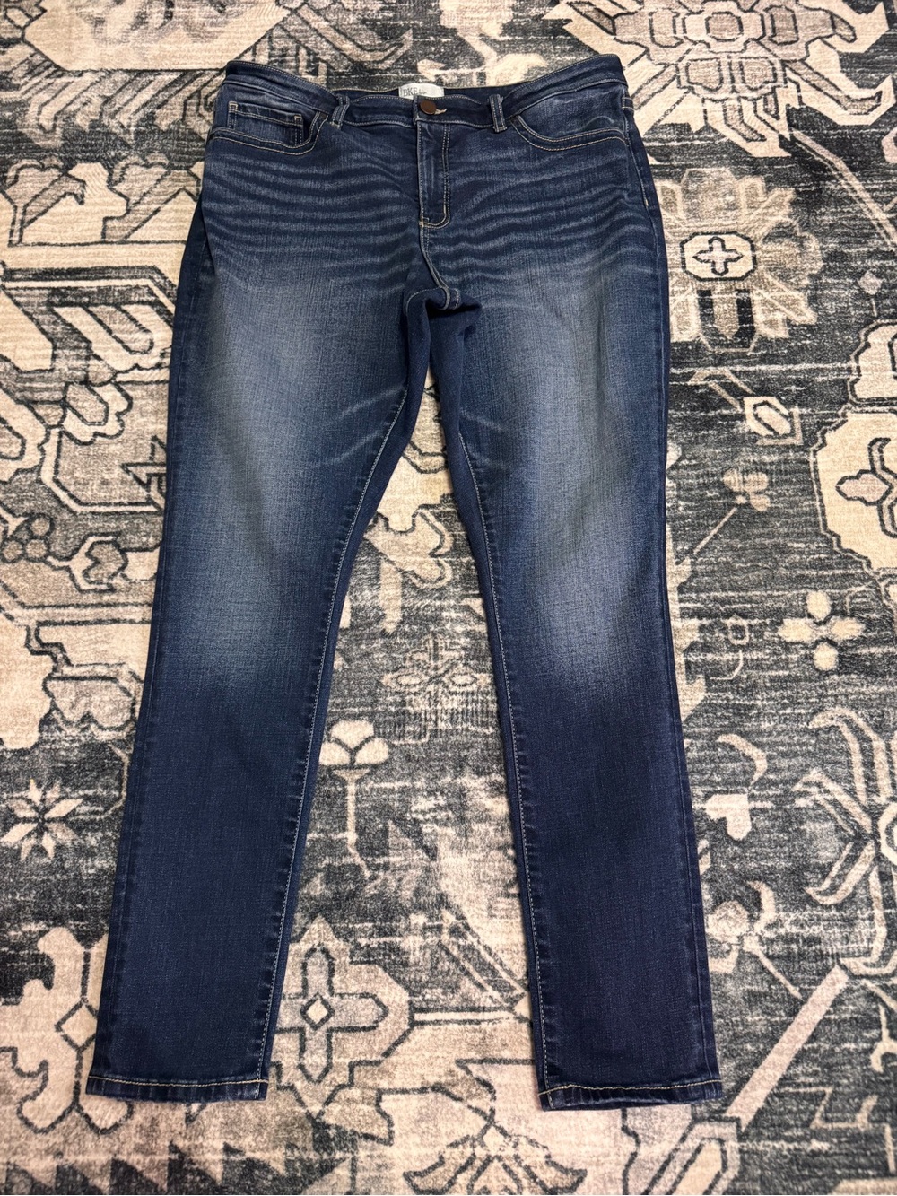 BKE Women’s Dark Indigo Gabby Skinny Jeans 32X31.5